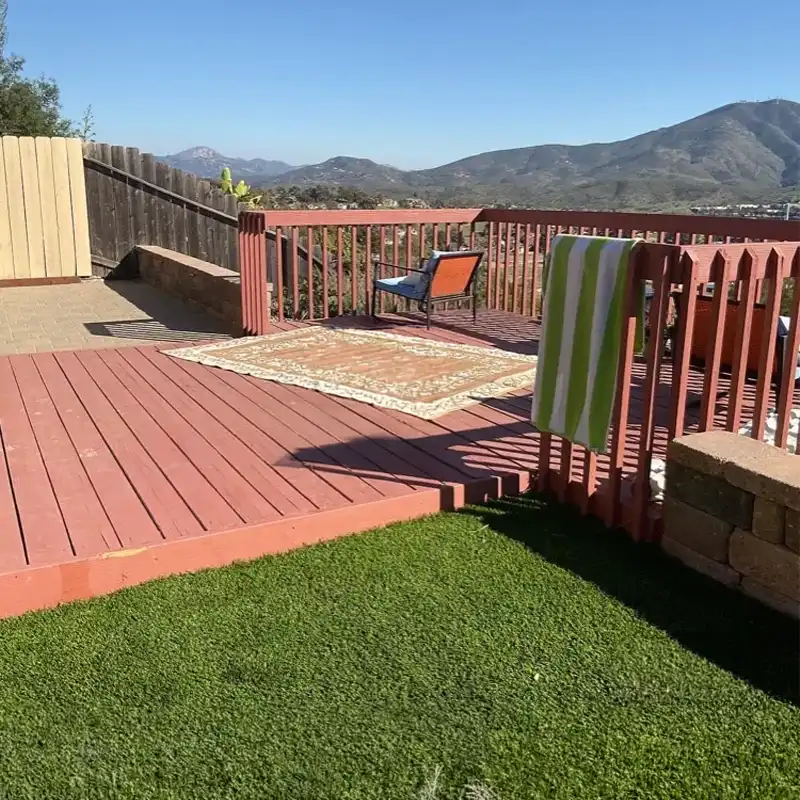 CG PRO PAINTING - DECK AND FENCE STAINING SAN DIEGO BEFORE